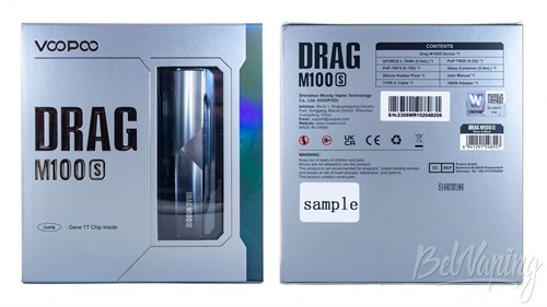 Бокс мод VooPoo Drag M 100 S 100W Mod 3680 - фото 11997