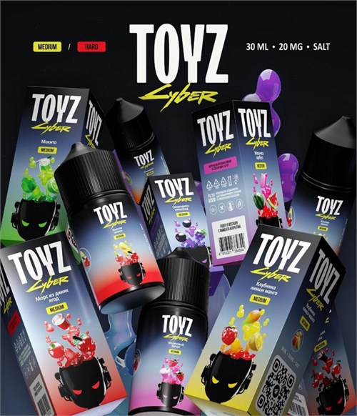 Жидкость Toyz Cyber 20 мг 5131 - фото 16308