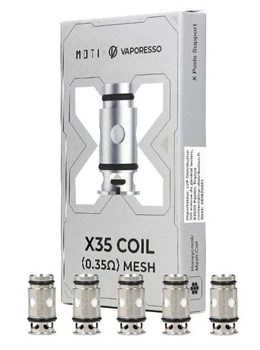 Испарители Vaporesso X35 Moti Mesh 0.35 ohm Coil, для Vaporesso X Mini 5 шт 2825